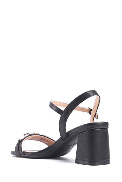 Nine West NARMIN 4FX Siyah Kadın Comfort Sandalet