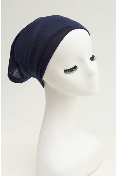 sefamerve Navy Blue Pipe Bonnet - Μοντέλο 90154-03
