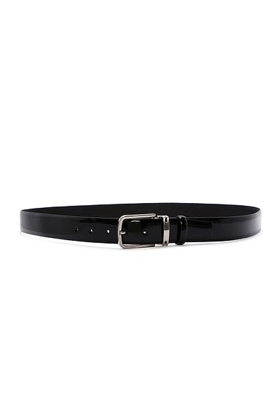 Derimod Black Leather Men's Belt - 000a2d1302216