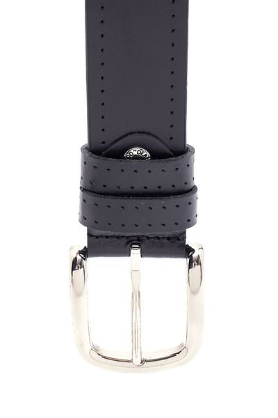 Derimod Black Leather Men's Belt - 000a2d1302018