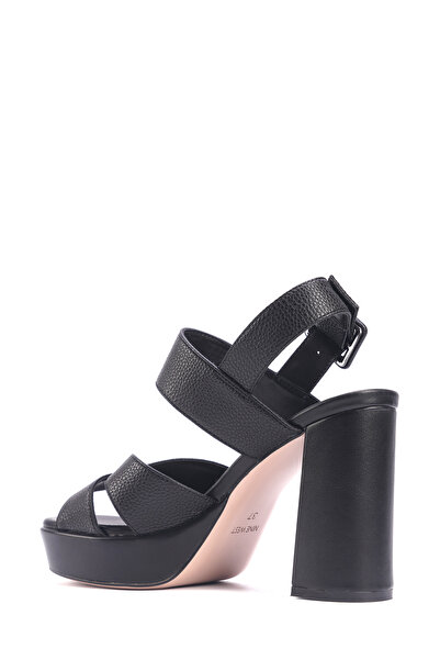 Nine West Camme 4Fx Black Women's Heeled Sandals