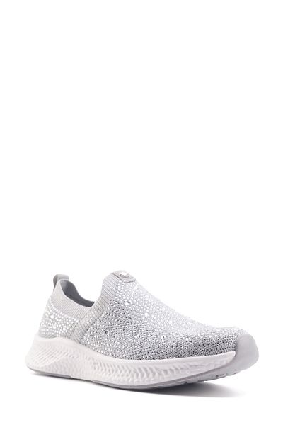Nine West Monti 4fx Gray Women's Slip on Shoes