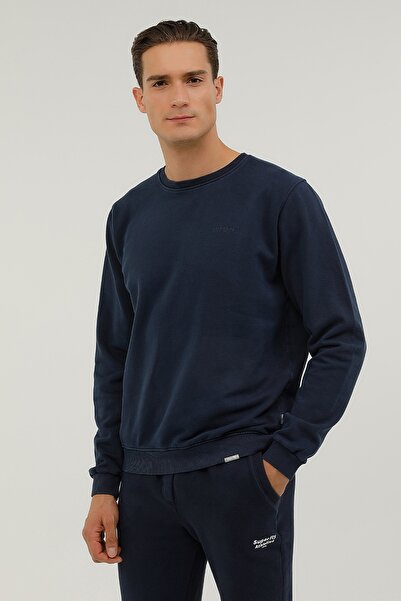Superfly Men Sweat Lacivert Erkek Sweatshirt