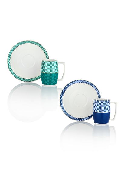 Schafer Flott 6-Piece Coffee Cup Set 12 Pieces-Asorti02
