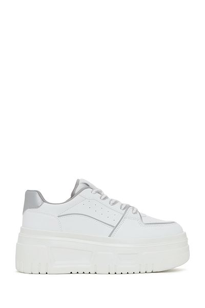 Derimod White Thick Sole Women's Sneakers - 24sfd431818