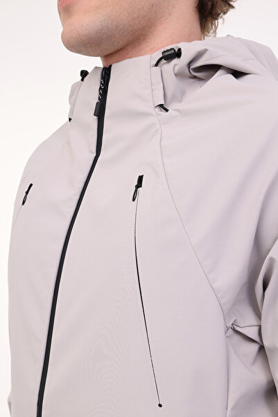 lumberjack ML 8 HW2770 5FX Bej Erkek Yağmurluk