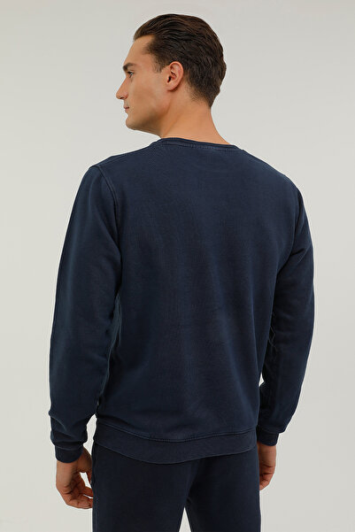 Superfly Men Sweat Lacivert Erkek Sweatshirt