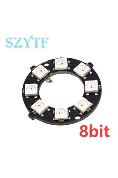 choice2 8 bit 1/3/4/7/8/12/24/32/40/64-bit WS2812 5050 RGB LED Ring Built-in Full-color Drive Lanterns Round
