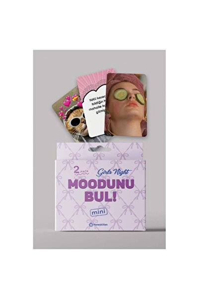 Luxmon Kizlar Gecesi Moodunu Bul Mini Kart Oyunu 2.Paket 45 Kart
