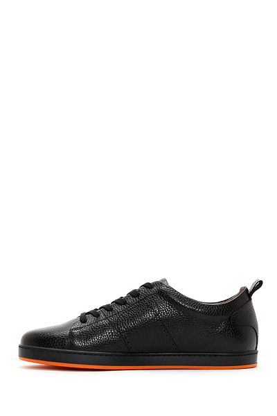 Derimod Black Leather Sneaker - Men's, Lace-up, 24sfd6003ft