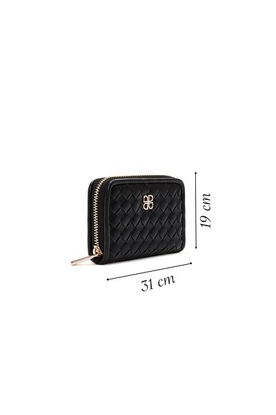 Derimod Women's Black Knitted Wallet - 000A2D 560929