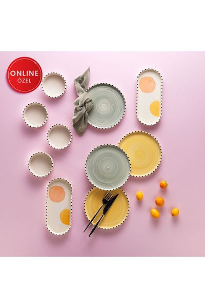Schafer Sunny 4-Person Breakfast Set-10 Pieces-assortment