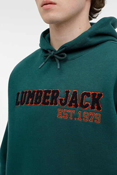 lumberjack ml Uneg 17ty-504 3pr Yeşil Erkek Sweatshirt