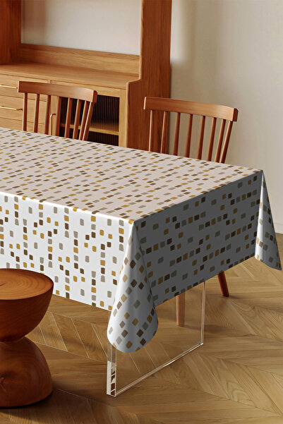 MORLİDO Masa Örtüsü Yıkanabilir Silinebilir Hijyenik Muşamba Pvc Masa Örtüsü