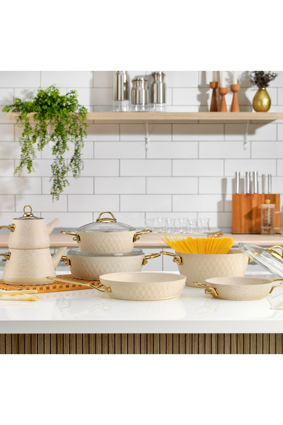 Schafer New Range Çeyiz Seti 11 Parça-Beyaz
