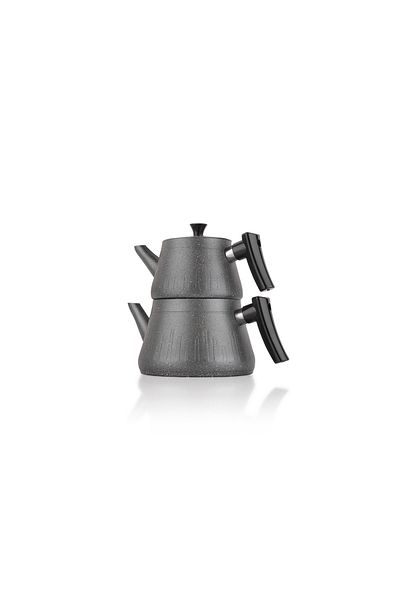 Schafer 3 Piece Solea Teapot Set - Gray