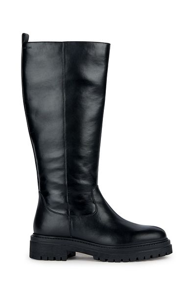 Geox Women's Black Iridea Leather Boots D04Hrg0Bc43C9999