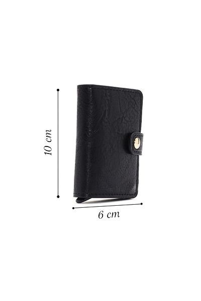 Derimod Black Men's Wallet - Mechanismed, Model 000a2d3601as