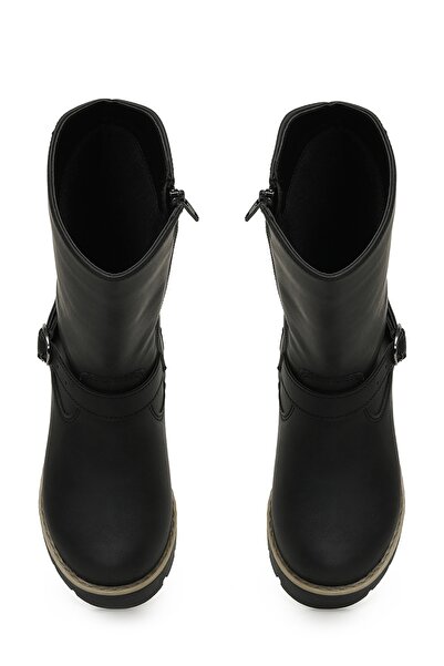 Binono Černé dívčí boty Sagel F 3pr