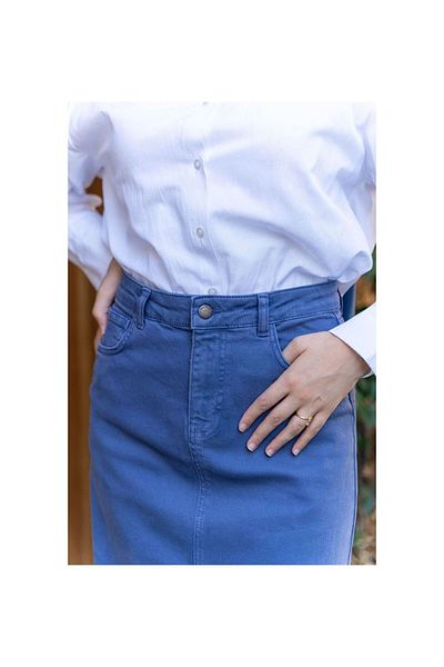 VELLICHOR Fusta Hijab Indigo