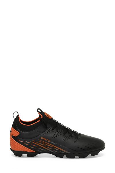 Kinetix Pantofi de fotbal pentru bărbați Touch Ag 4Fx Black Neon Orange