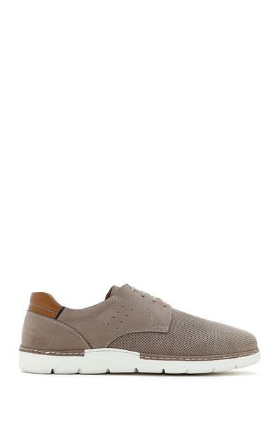 Derimod Men's Leather Mink Casual Shoes - Lace-up, 24sfd 676626