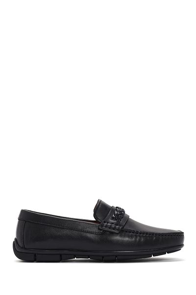Derimod Fly pentru bărbați din piele neagră din piele naturală Penny Loafer Pantofi ocazionali pantofi de zi cu zi 24sfd632318