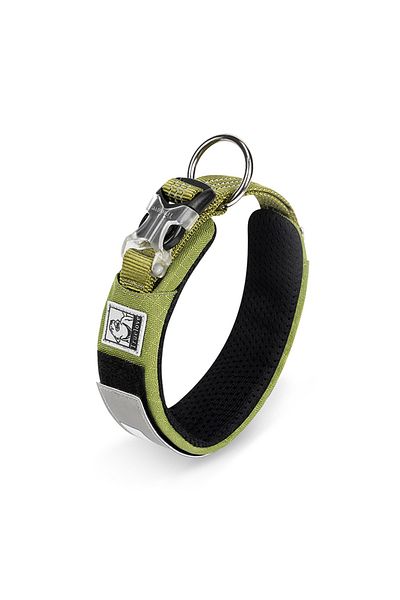 True Love Cordura Fabric, Mesh Green Neck Collar