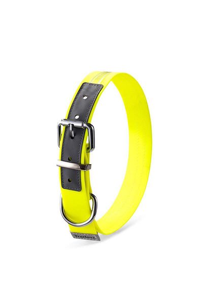 True Love Durapup Yellow Dog Collar