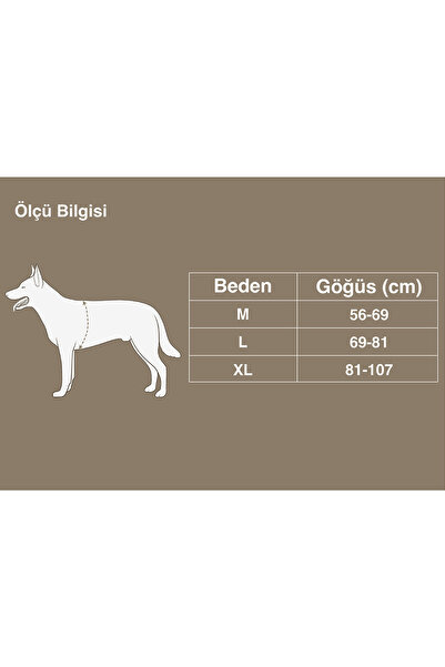 True Love Tactical Kırmızı Köpek Göğüs Tasması