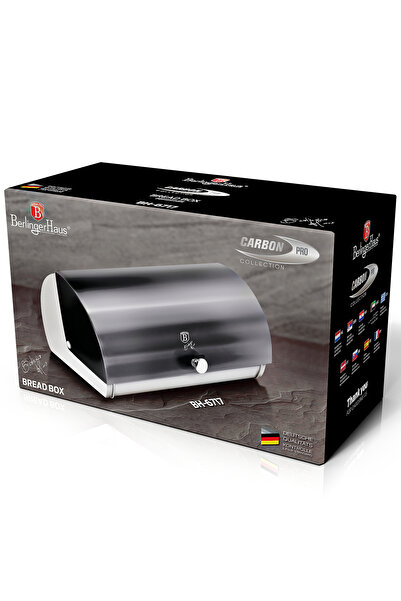 Berlinger Haus Bread Box Pastry Basket Stainless Steel Carbon Pro Line