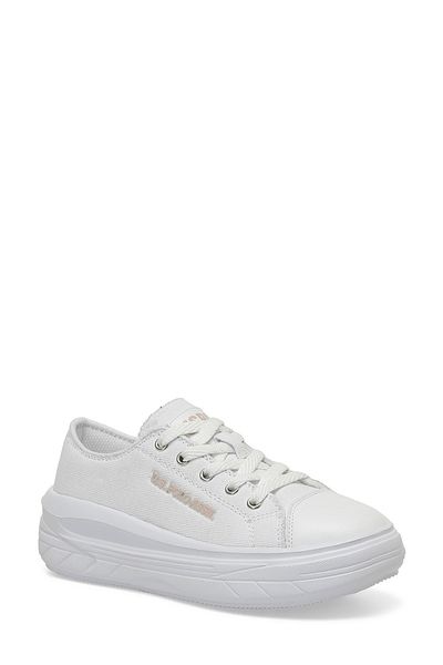 U.S. Polo Assn. Tenis CLEME TEX JR 4FX Beyaz Kız Çocuk