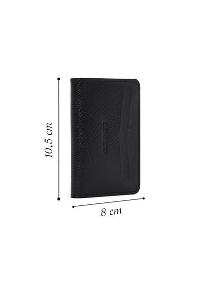 Derimod Black Men's Card Holder - 000A2D3140CV
