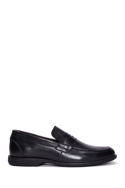 Derimod Pantofi pentru bărbați din piele neagră din piele naturală, pantofi casual, pantofi de zi cu zi 24wfd670118