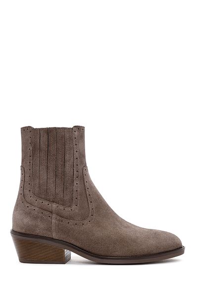 Derimod Mink Suede Women's Cowboy Boots - 24Wfd 201510