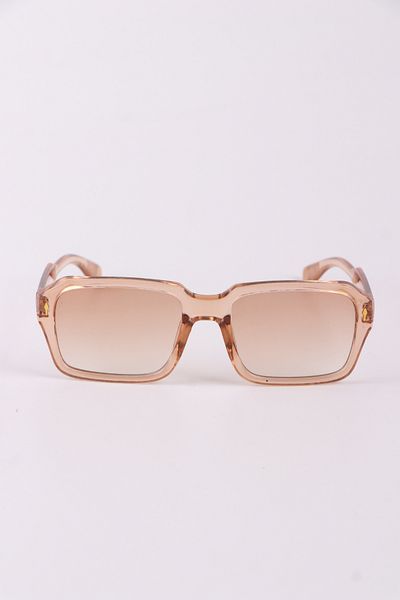Eyesofia Parker Nude Unisex Black Square New Season Popular Sunglasses
