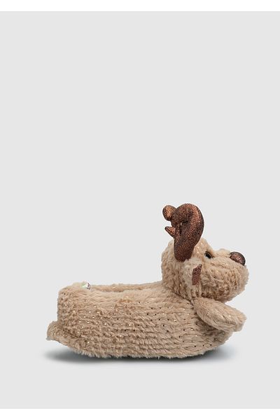 Twigy Deer Star Γυναικείες Παντόφλες Animal Καφέ 36/41