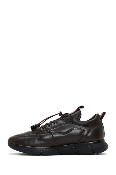 Derimod Men's Brown Leather casual Shoes - Lace-up, Model 24WFD 640318