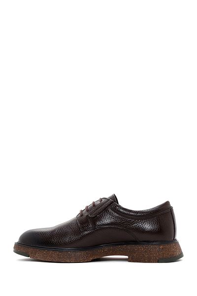 Derimod Men's Brown casual Leather Shoes - Lace-up, 24WFD6706FT