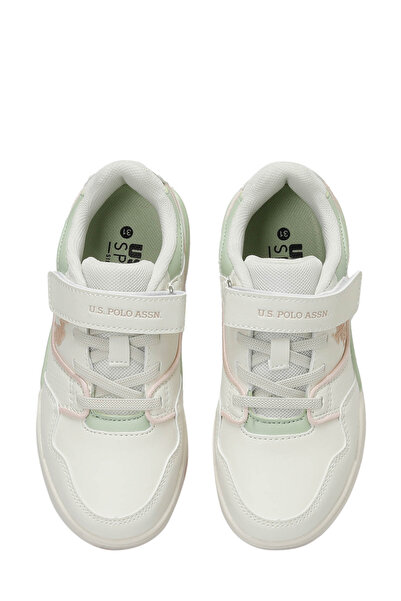 U.S. Polo Assn. Martell Jr 4Fx Beige Girls' Sneakers