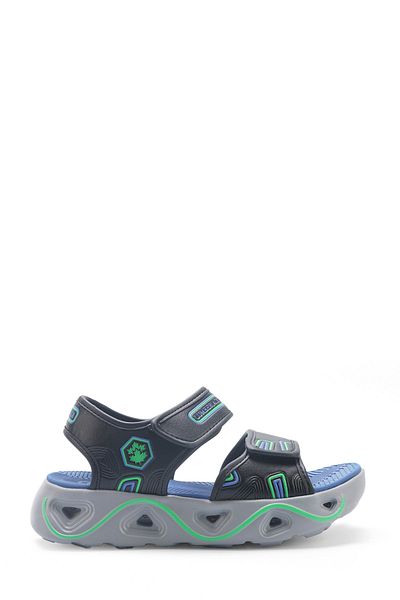 lumberjack Guapo 5Fx Black Boys Sandals