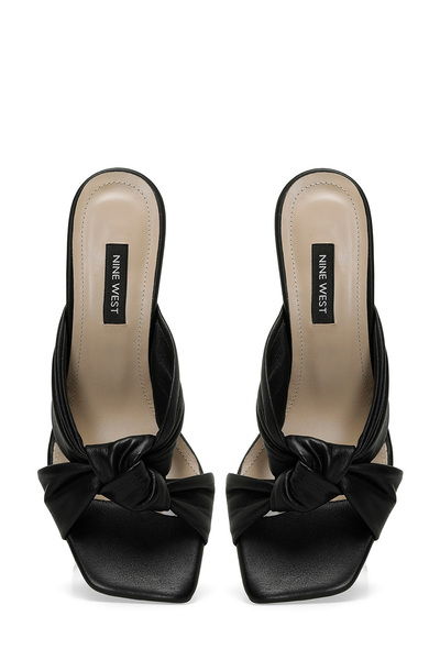 Nine West Faleo 4fx Siyah Kadın Topuklu Terlik