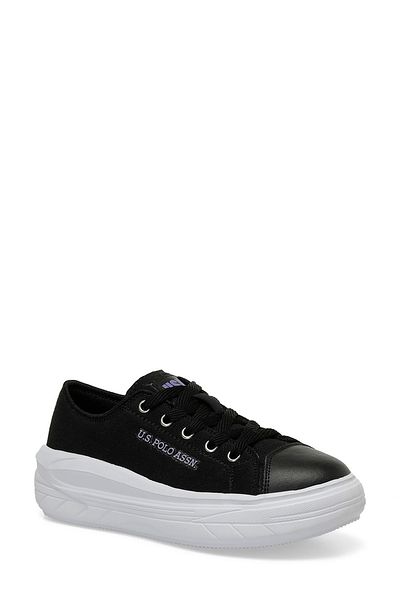 U.S. Polo Assn. CLEME TEX JR 4FX Black Girls' Sneaker