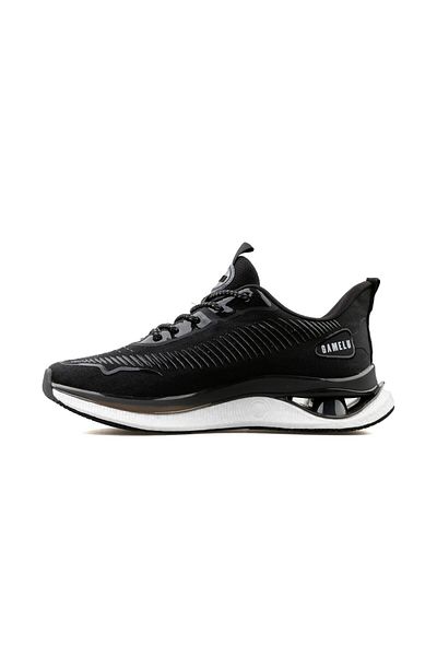 GAMELU Ανδρικά αθλητικά παπούτσια Stark Black Fashion Air Sole
