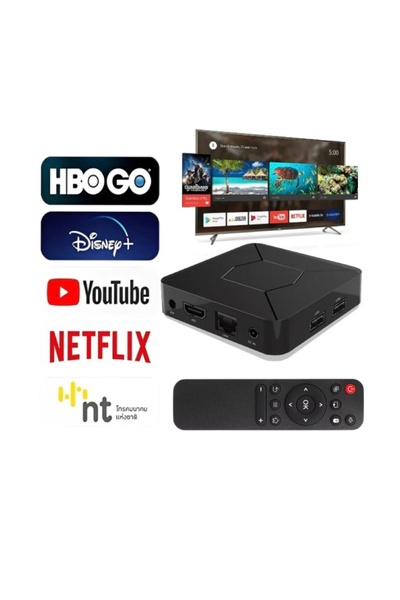 FS1PRO TEKNOLOJI 4k Android Tv Box 5g - Medya Oynatıcı / Yeni Nesil Android Tv Box - Google Asistan Sesli Komut