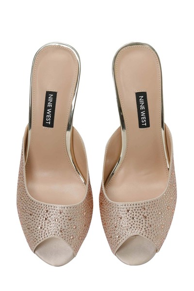 Nine West DONNELA 4FX Champagne - Women's Heeled Slippers