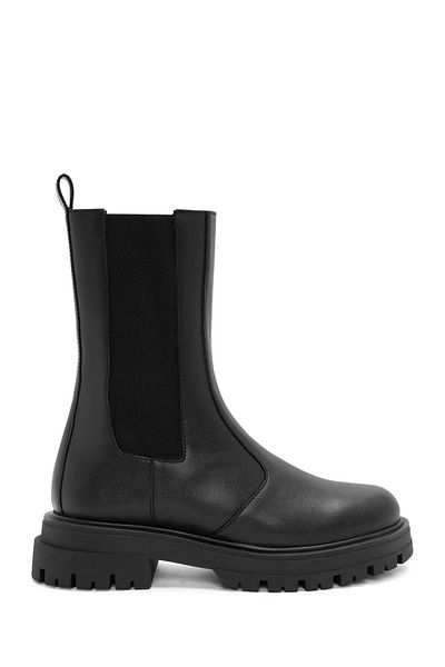 Derimod Women's Black Chelsea Boots 24Wfe 252818