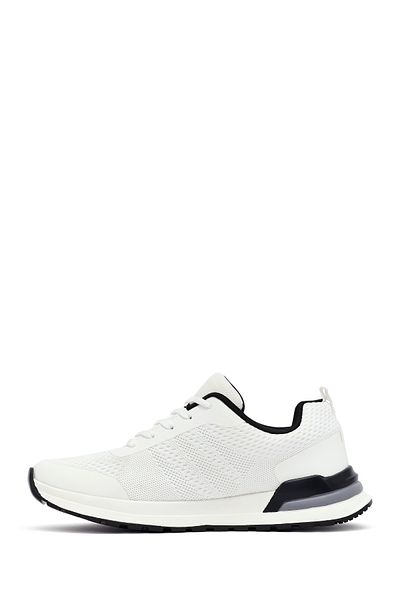 Derimod Zero Men's White Lace-Up Fabric Sneaker 25Sfd69006F