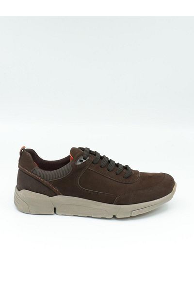 Freefoot 241110-3 Ανδρικά παπούτσια casual καφέ Nubuck