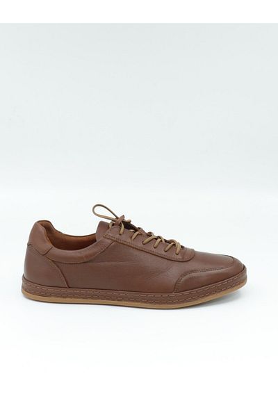 Freefoot 245535 Tan Rubber Laced Casual Men's Shoes